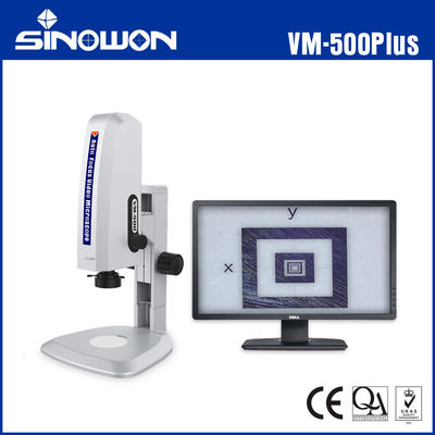 Microscópio de medição de vídeo de foco automático de 2 mega pixels com ecrã HDMI