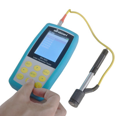 Máquina de Teste de Dureza de Metal Leeb portátil de tela colorida SH-500 Equipamento de laboratório