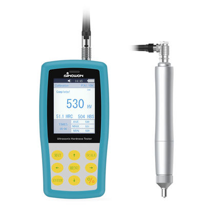 Teste de dureza ultrasônica manual de tela de cores Durômetro portátil SU-300H