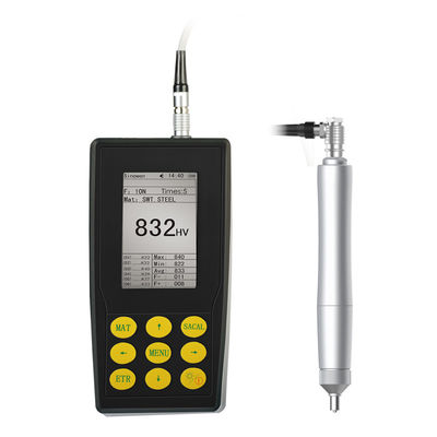Máquina de Durômetro Ultrassônico Portátil Medindo Balanças HV / HRC Tester de Dureza
