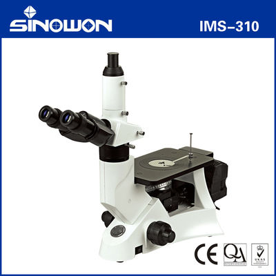 Microscópio Metallúrgico Invertido de Quintuple Nosepiece IMS-310 Sistema Óptico Infinitivo