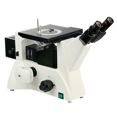 Microscópio óptico metalúrgico invertido 30 mmx30 mm Distância de movimento Certificado CE