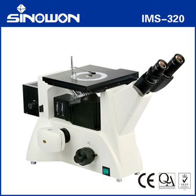 Microscópio óptico metalúrgico invertido 30 mmx30 mm Distância de movimento Certificado CE