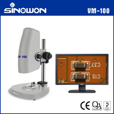 Microscópio de vídeo multifuncional Microscópio digital de alta definição com monitor