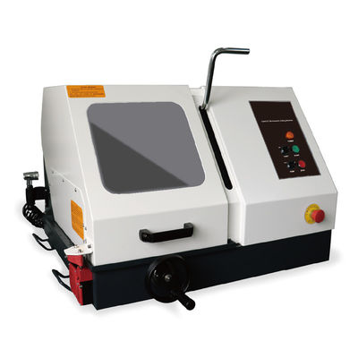Máquina de corte de metalurgia de mesa 4.0KW Máquina de corte abrasiva manual