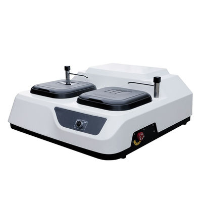 Máquina de moagem e polimento metalográfico de placas duplas 370W GP-2