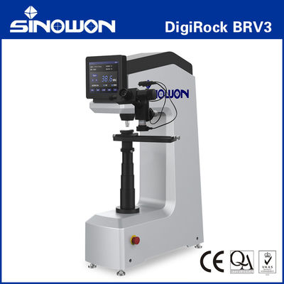 Teste de Dureza Universal Digital de Ecrã Táctil Vickers Brinell Rockwell DigiRock BRV3