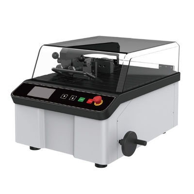 Máquina automática de serra de precisão 600W AC-200B 500rpm - 3000rpm Velocidade da lâmina