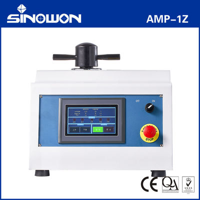 Compacto 380*350*420mm Prensa automática de moagem a quente AMP-1Z Com 1000W de potência total